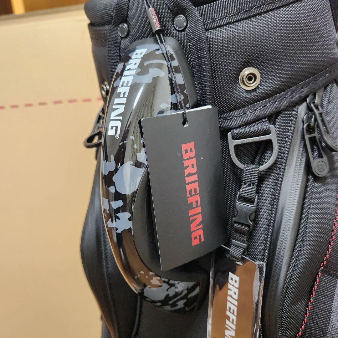 新品 日本正規品　ブリーフィング キャディバッグ CR-3 #04　ブラック