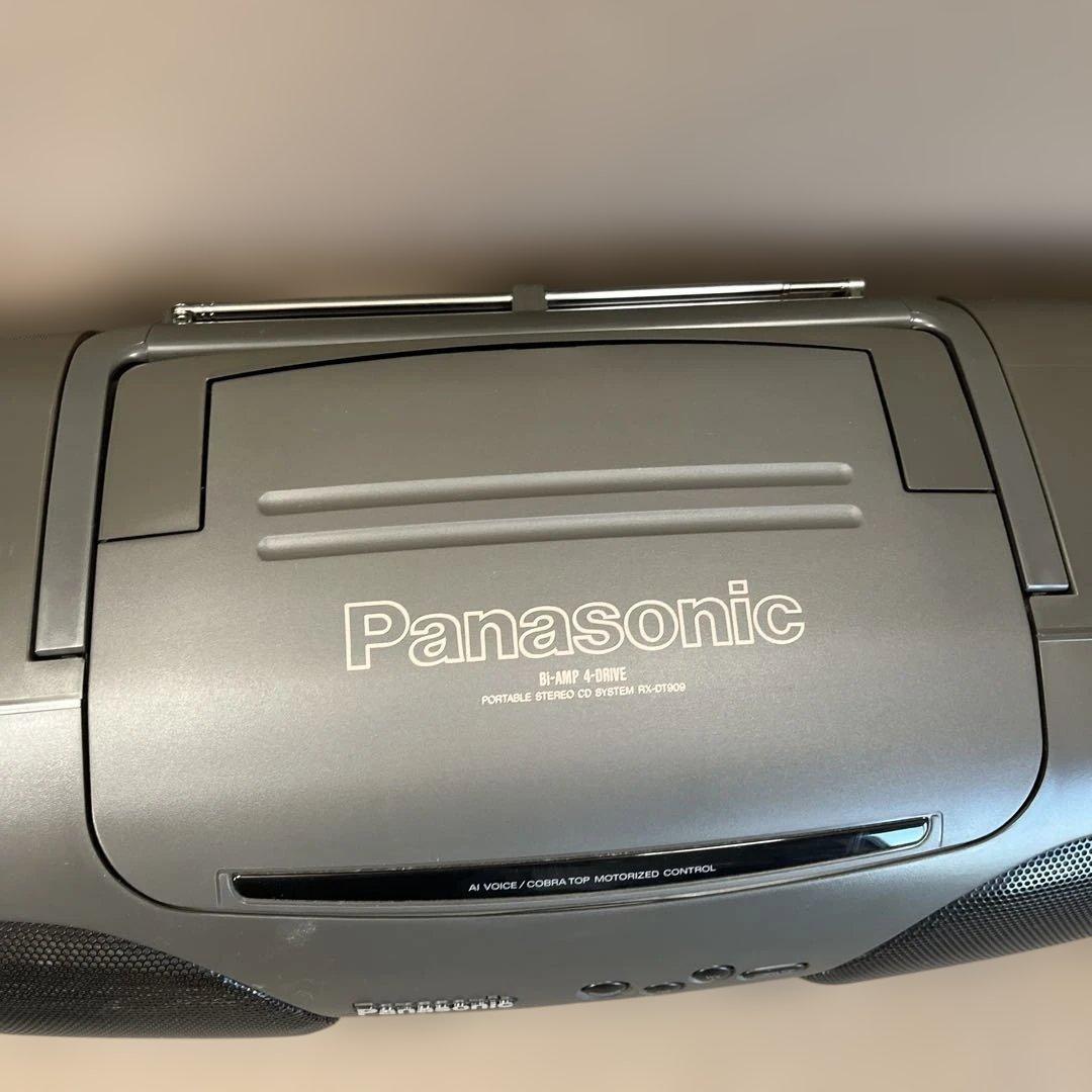 Panasonic　RX-DT909 ラジカセ CDプレーヤーブラック