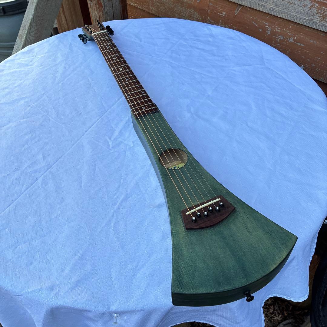 藍染トラベルギター