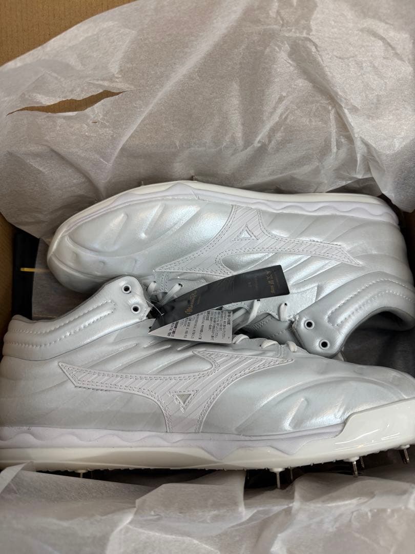 超高級品！ミズノプロ スピードレボプロMID ベースボール用シューズ26cm