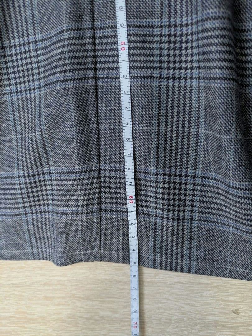 麻布テーラー　R&BLUES グレー チェック柄 ジャケット