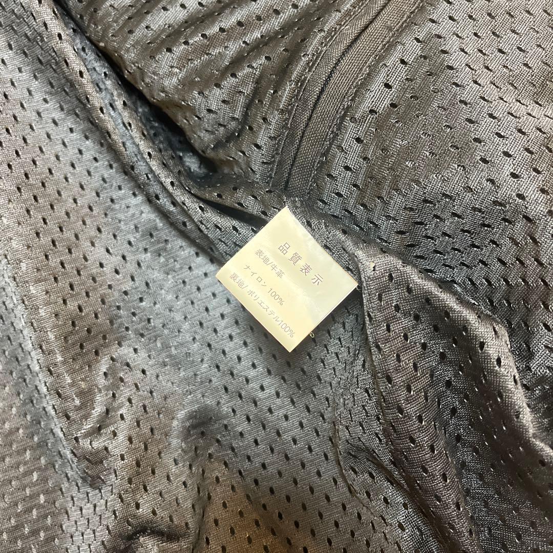 Indian バイクジャケット レディース　パンチングレザー　美品❗️