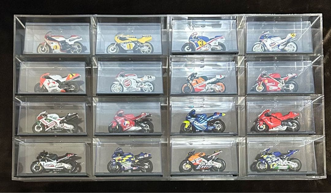 デアゴスティーニ チャンピオンバイクコレクション 16台 ケース セット