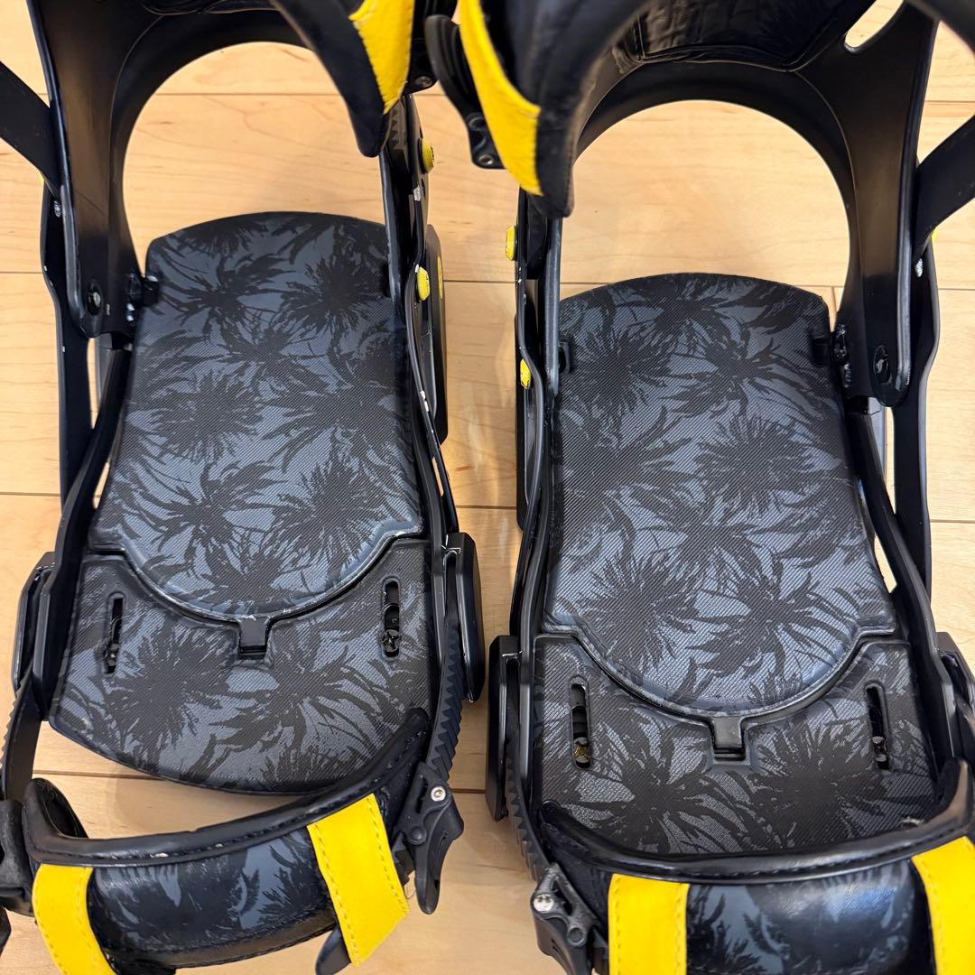 TECHNINE スノーボードビンディング ブラック/イエロー