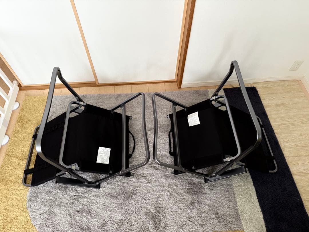 【未使用】ZANE ARTS 2脚セット LADE CHAIR レードチェア