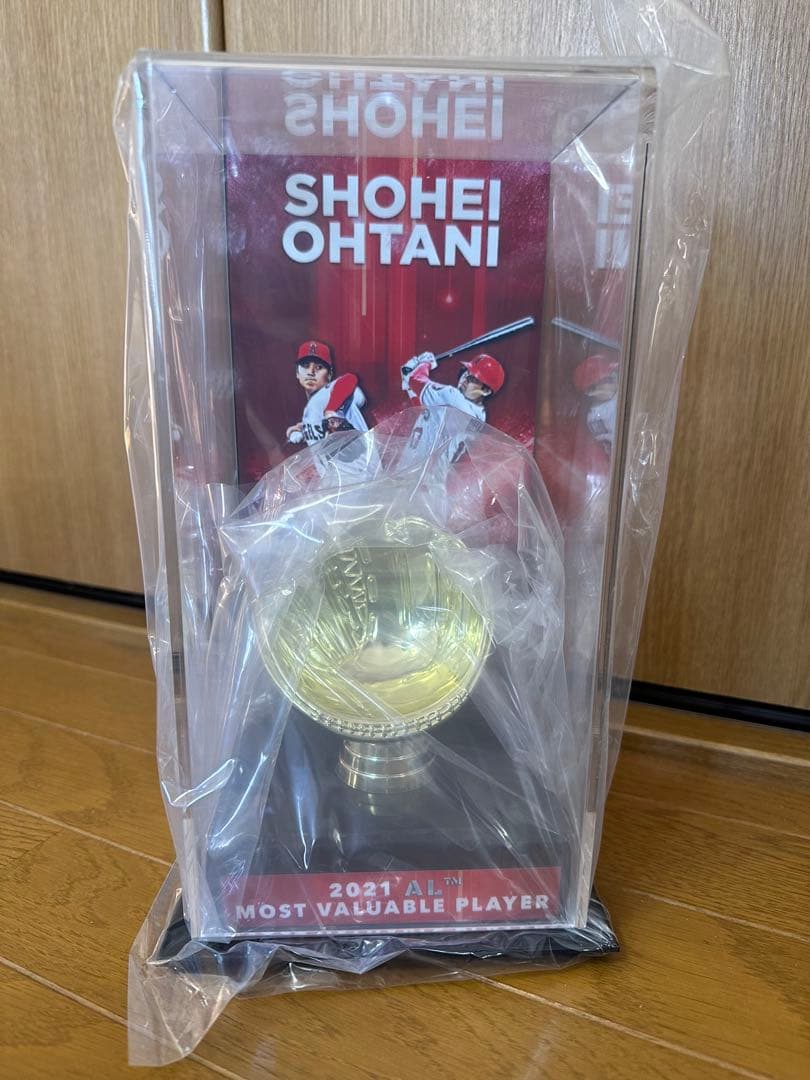 大谷翔平 エンゼルス 2021 AL MVP ボールディスプレイケース