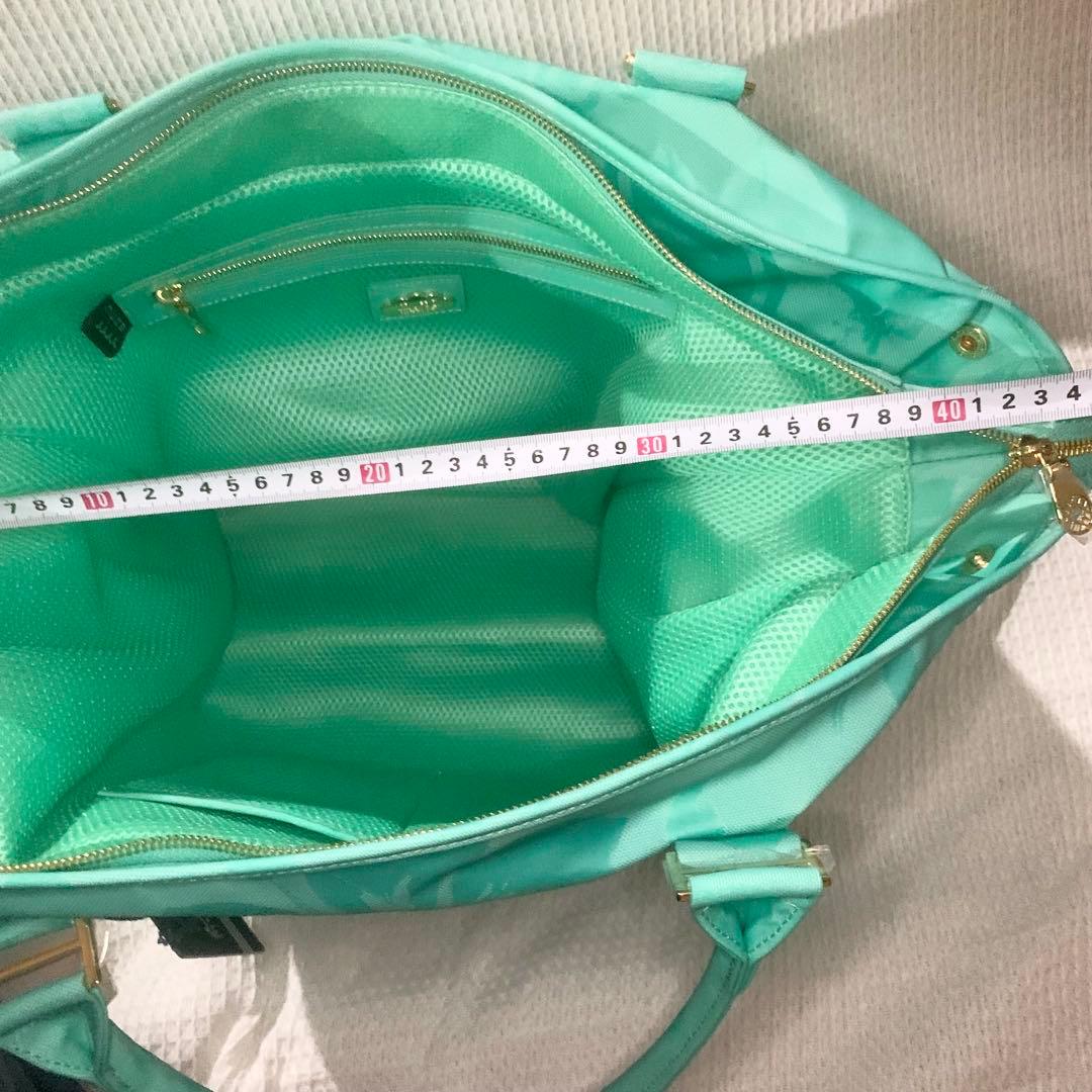 未使用◎muta ゴルフ BIG トート ロッカーバッグ ハイビスカス グリーン