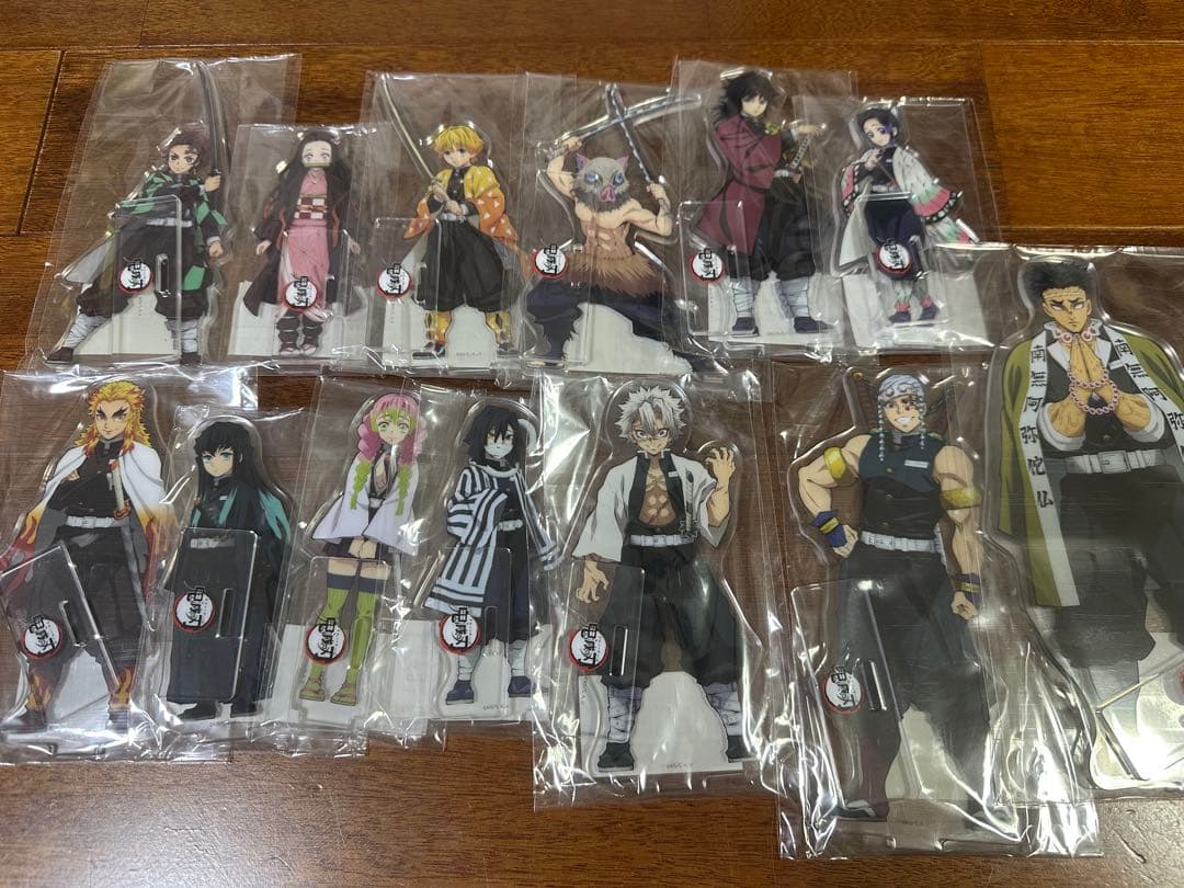鬼滅の刃　全集中展　キャラクターアクリルスタンド　コンプリート　まとめ売り