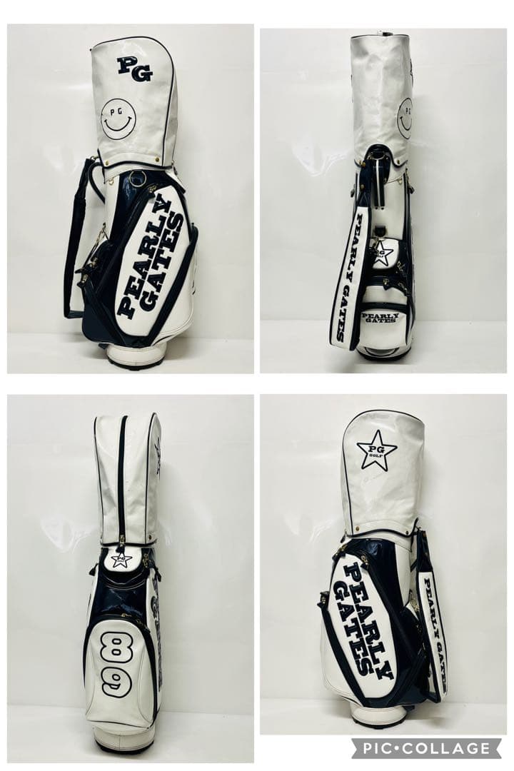 パーリーゲイツ　キャディバッグ　ゴルフバッグ　パーリィゲイツ　キャディバック