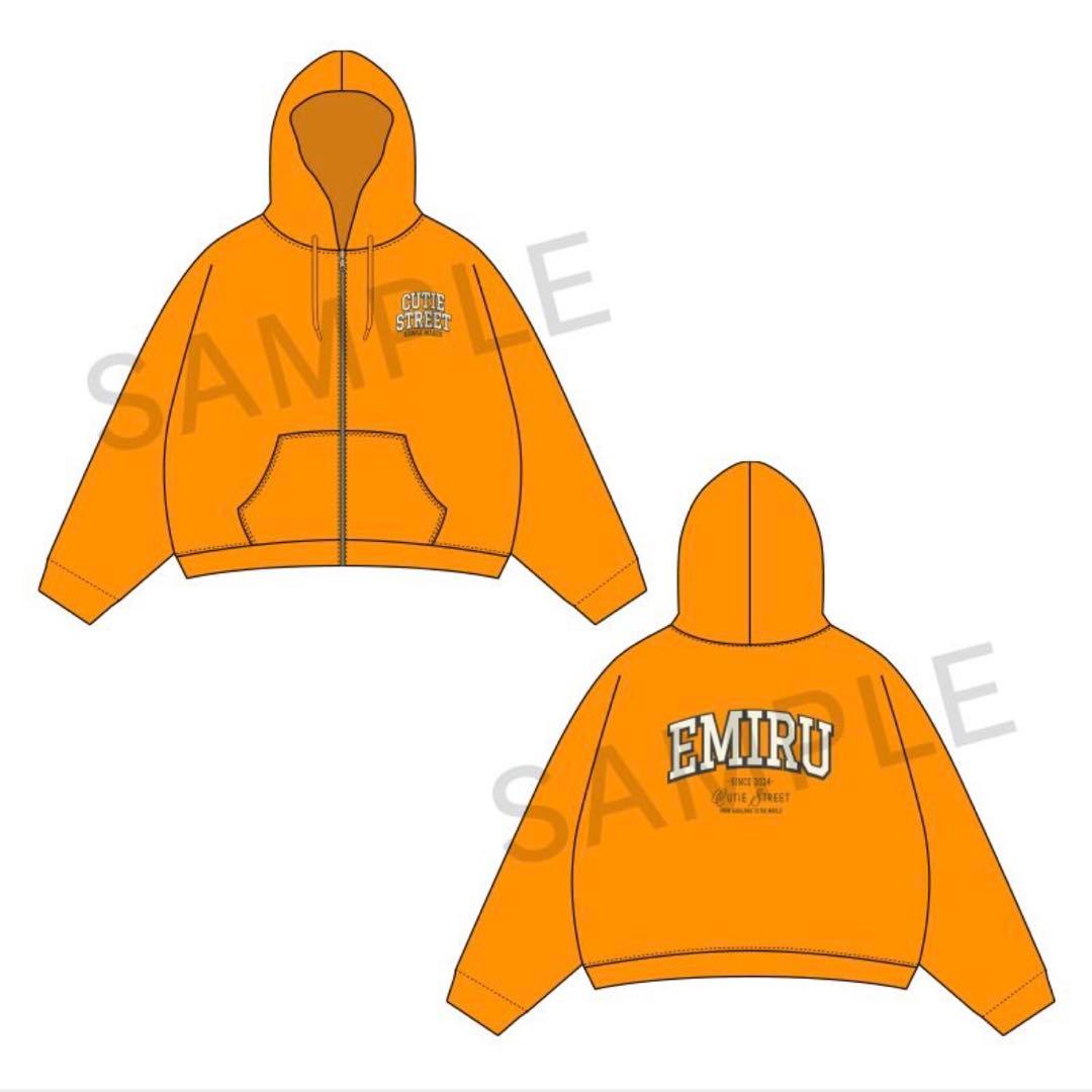 【未開封】CUTIE STREET 川本笑瑠　推しアピ　パーカー　Hoodie