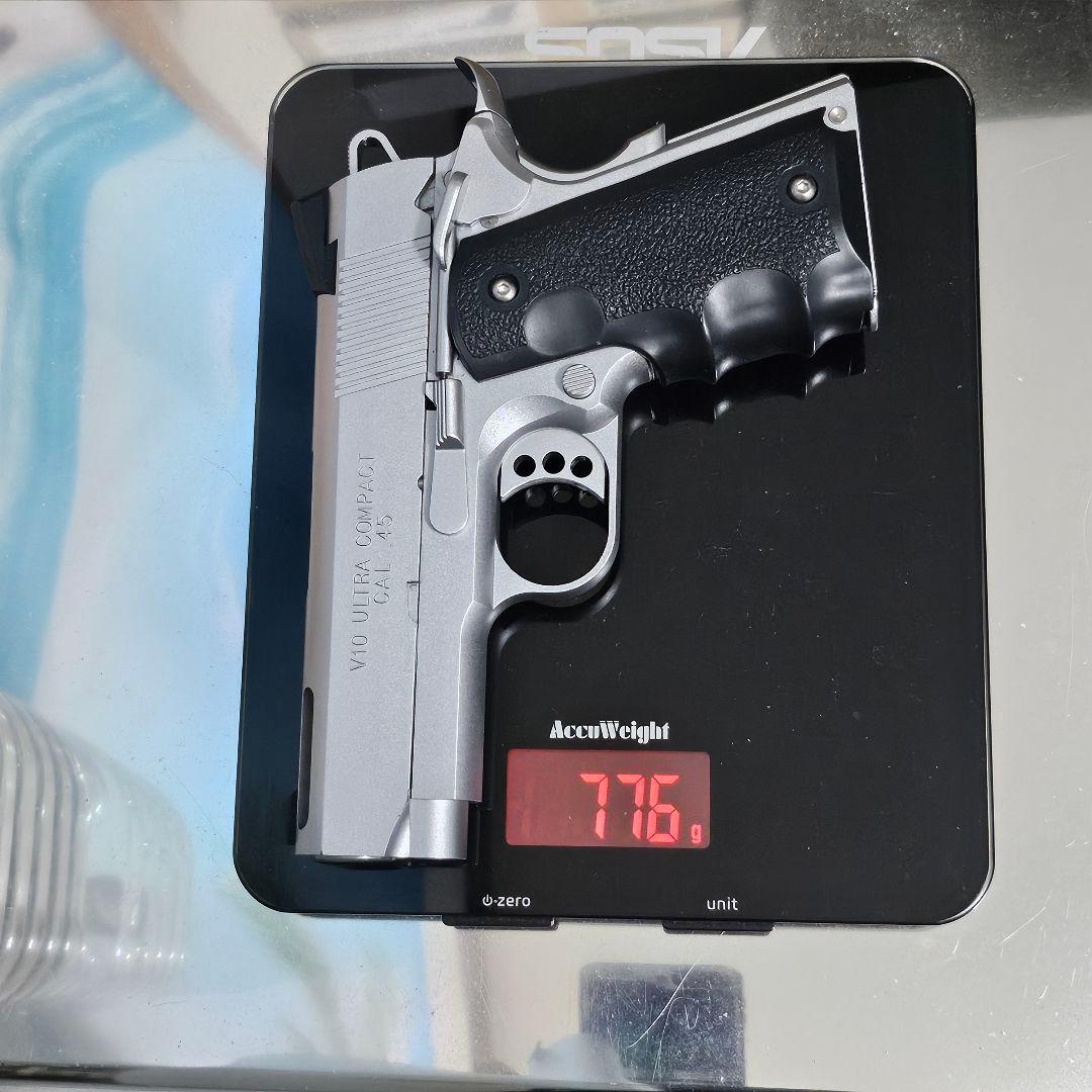 WA ver3 純正HWガスブロ V10 ウルトラコンパクト オールシルバー