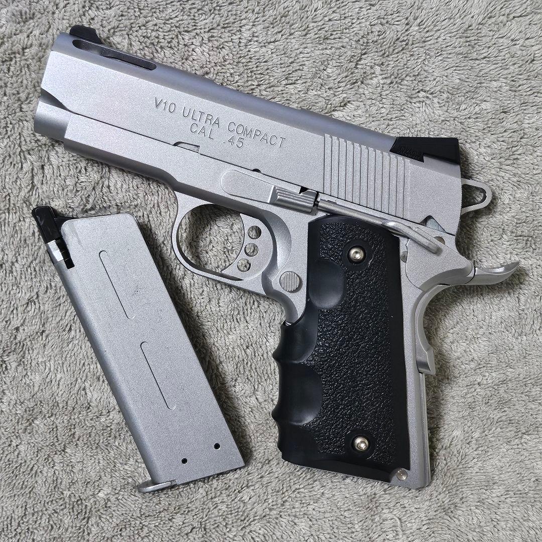 WA ver3 純正HWガスブロ V10 ウルトラコンパクト オールシルバー