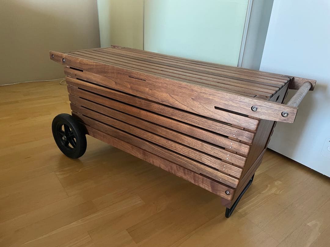 IKIKI シェルフコンテナ L ・ソリッドトップパネル・ホイール・レインカバー