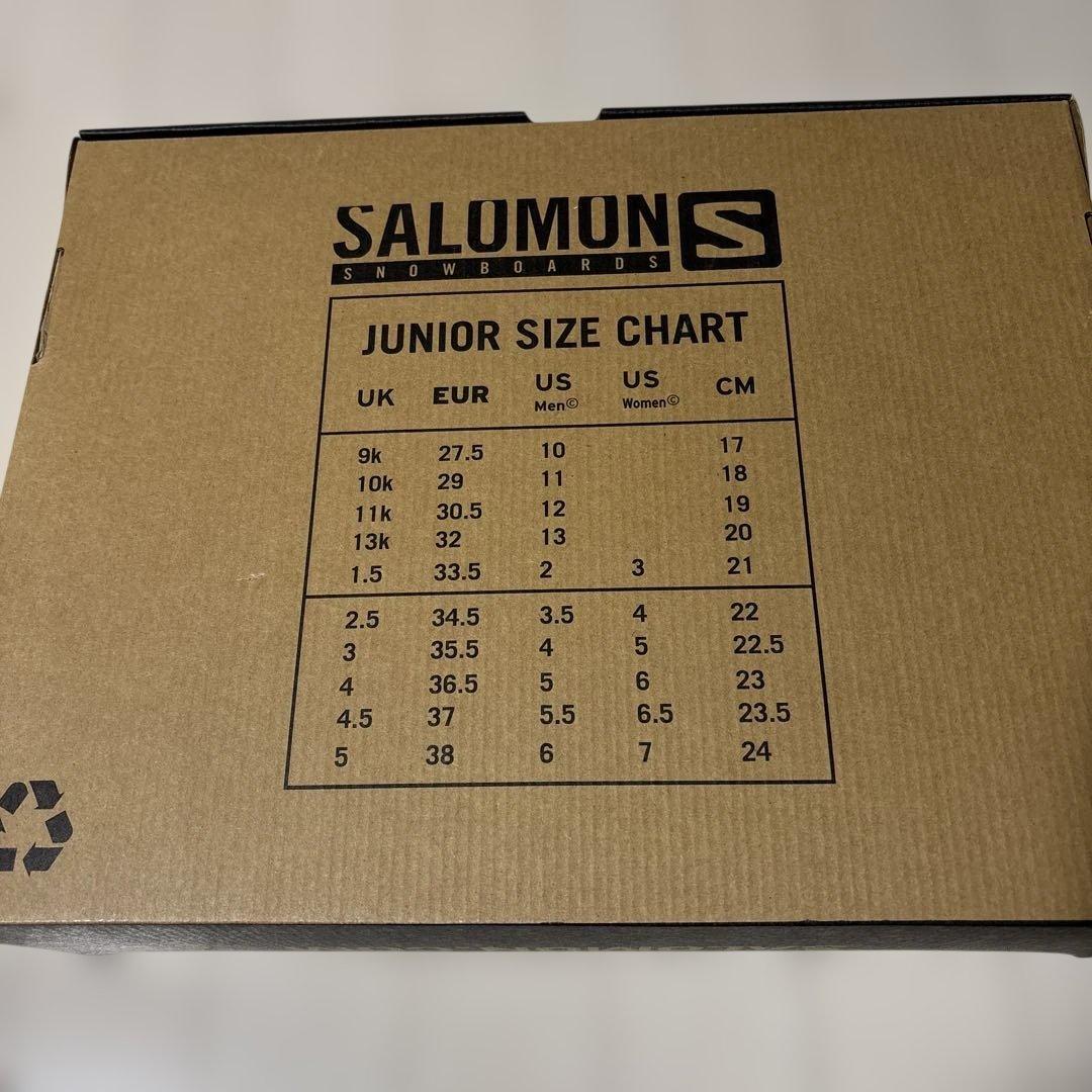 サロモン キッズ スノーボードブーツ　LAUNCH BOA JR 20cm 美品