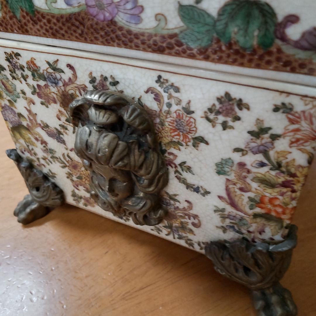 シノワズリ　ボックス オリエンタル 　インテリア アンティークモダン