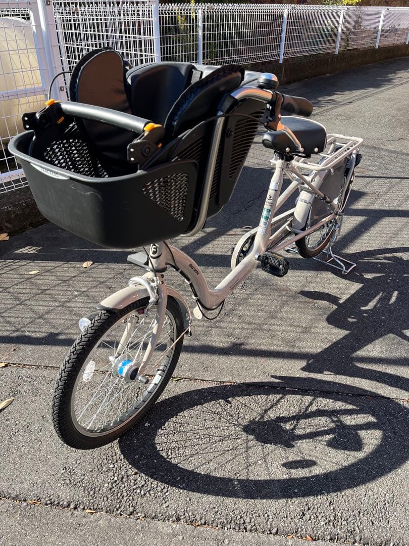 ふらっか〜ず シュシュ(非電動車) マットベージュ　子供乗せ自転車