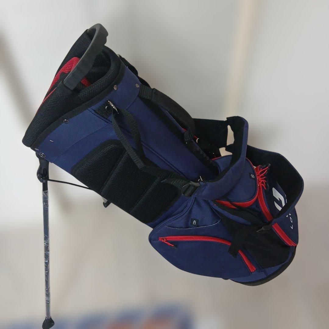 いまだけバーゲン LOVACEスタンドキャディーバッグ新品