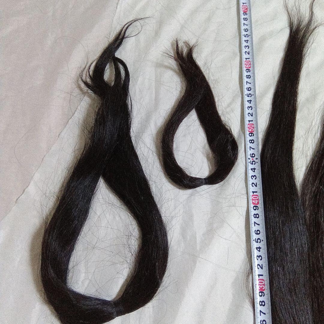 日本髪　かもじ　島田　桃割れ　銀杏返し　つぶし島田　人毛