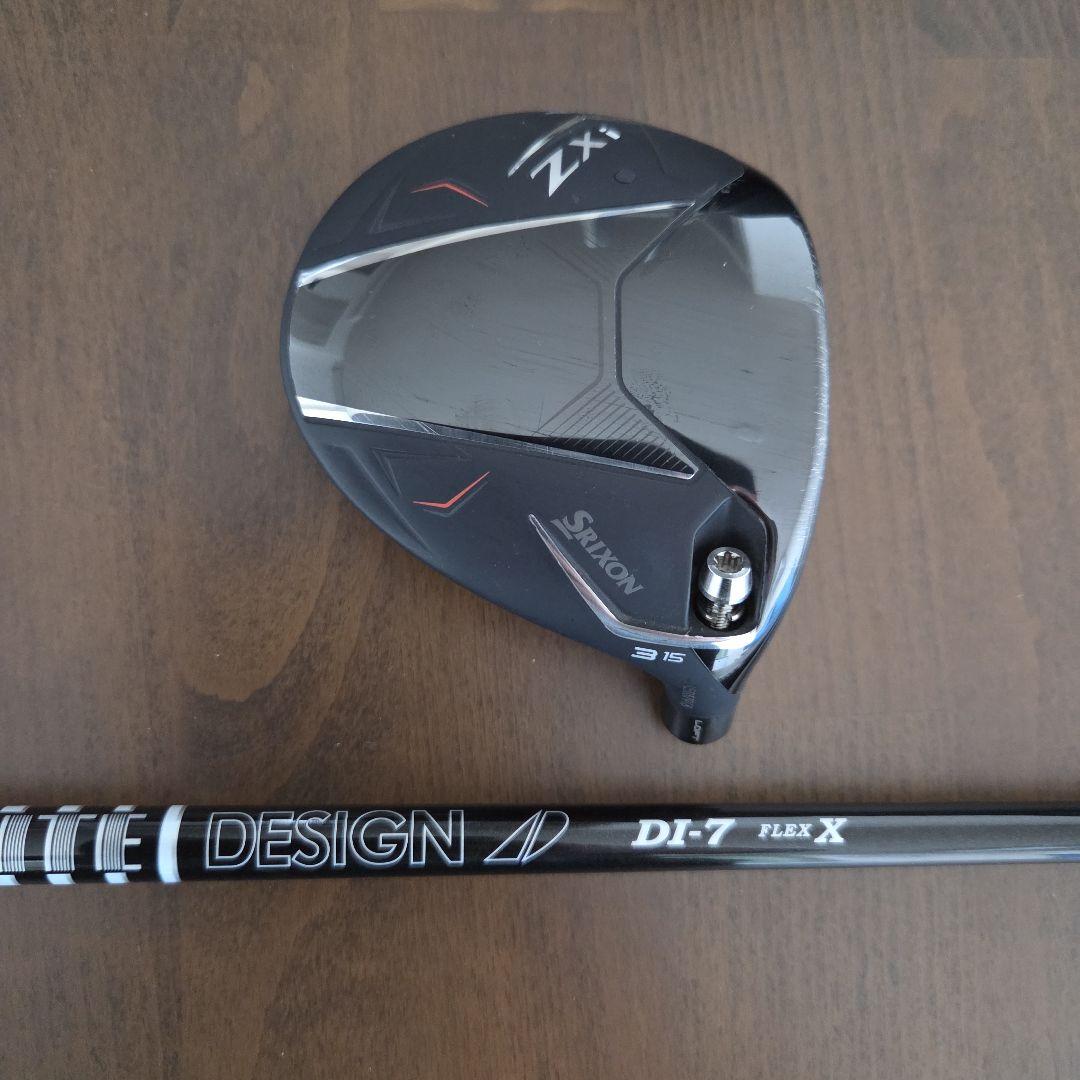 Srixon ZXiフェアウェイウッド 3W ツアーAD DIブラック 7X