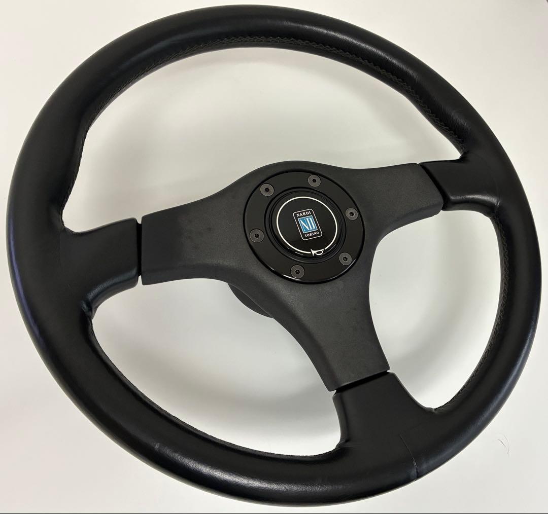 ナルディ NARDI ステアリング ハンドル 36cm/ホーンボタン/MOMO
