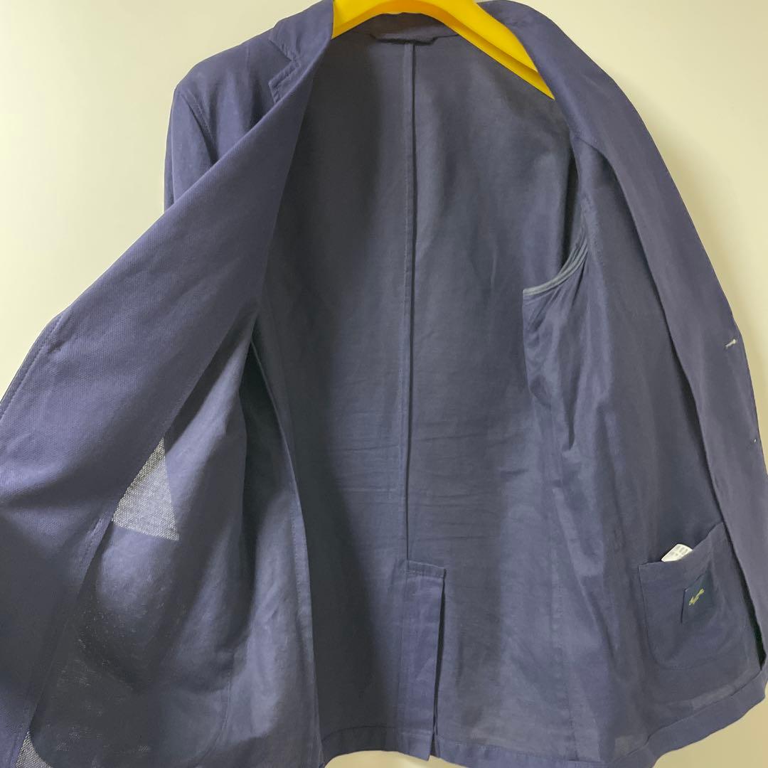 Giannetto ネイビー  シャツジャケット