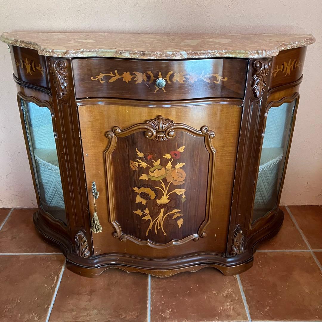 イタリア製✳︎EP PASIサイドボード　大理石　象嵌