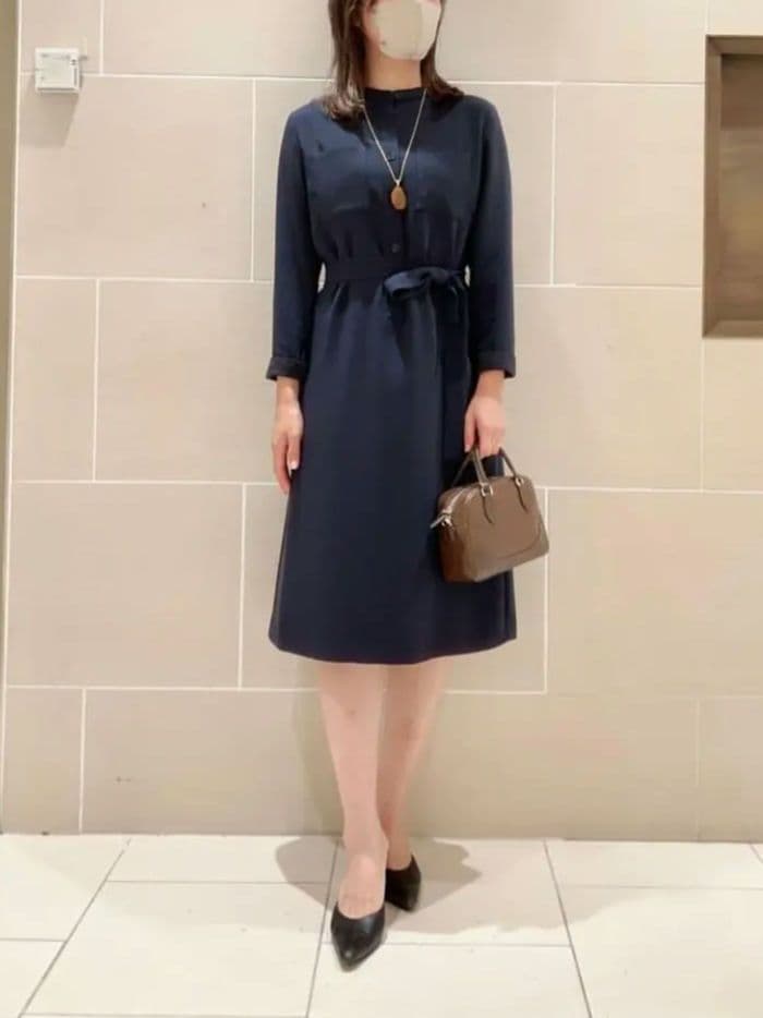 タグ付き未使用 ポールスチュアート ワンピース【ウォッシャブル】 ¥66,000