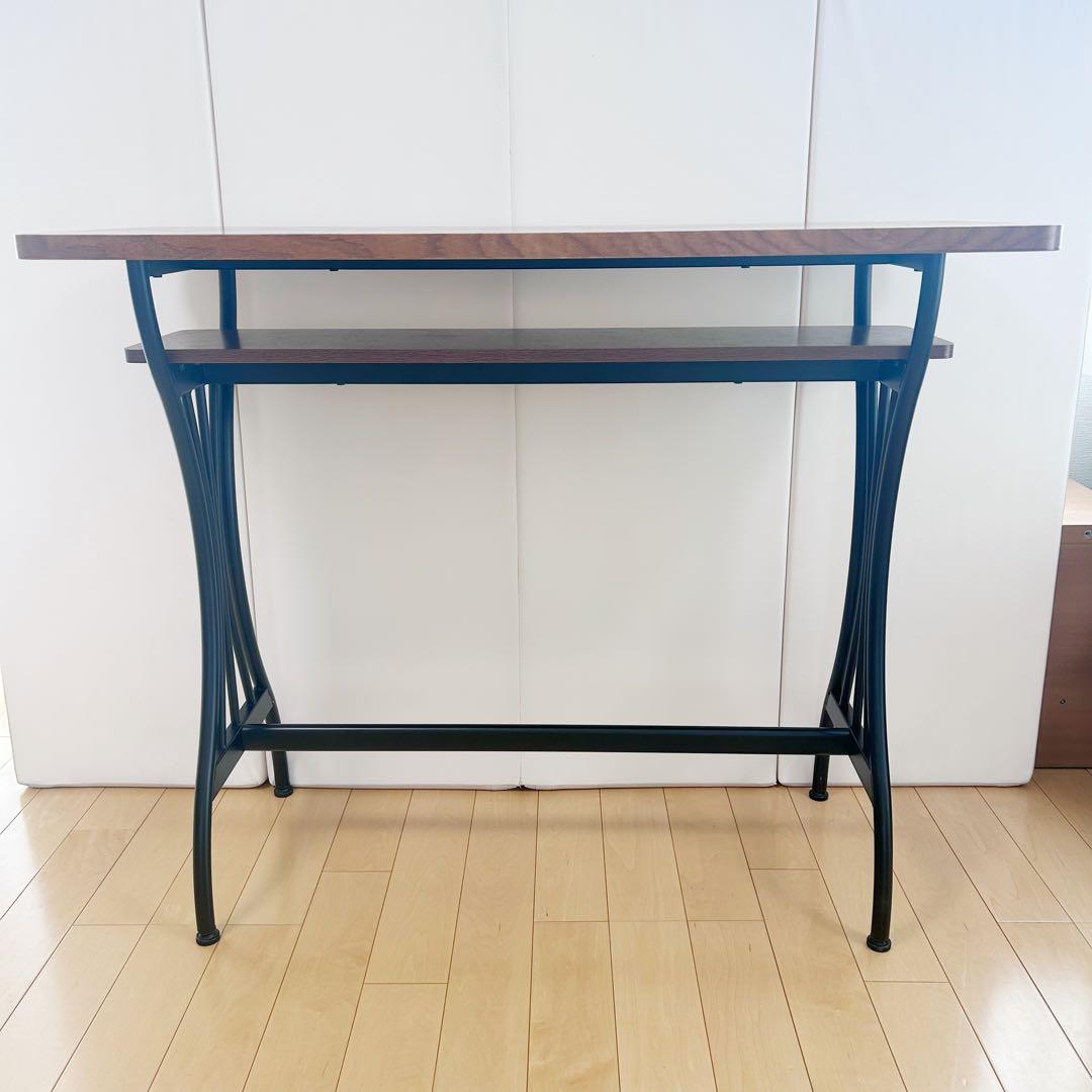 バーカウンター ハイテーブル カウンターテーブル 机 ミッドセンチュリー　カフェ