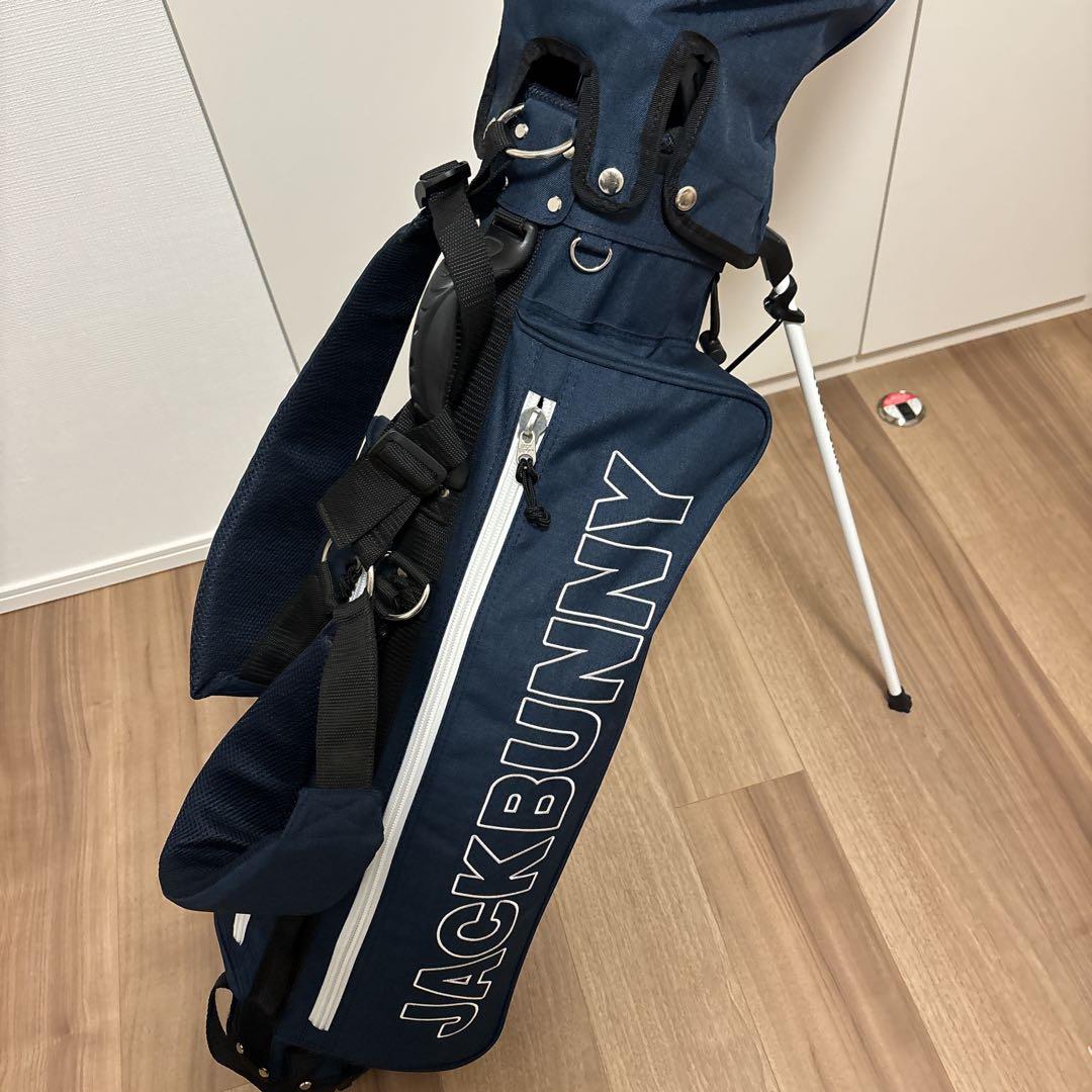 【最終値下げ】Jack Bunny!! ネイビー キャディバッグ