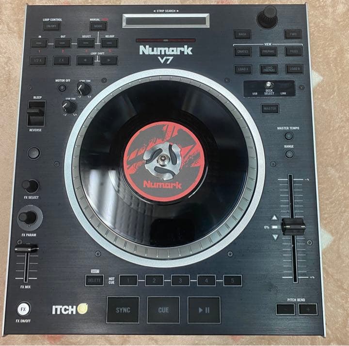 【PCDJコントローラー】Numark v7【ターンテーブル】＃1