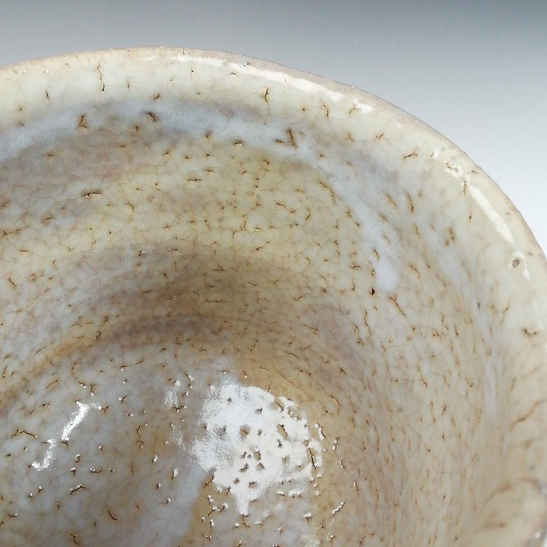 Ｗ１４３　茶碗　『萩焼』『筒茶碗』『林紅陽 造』　共箱　抹茶碗　茶道具