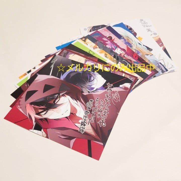 【非売品】 殺戮の天使 特典 19点セット ミニ色紙カード ザック レイ