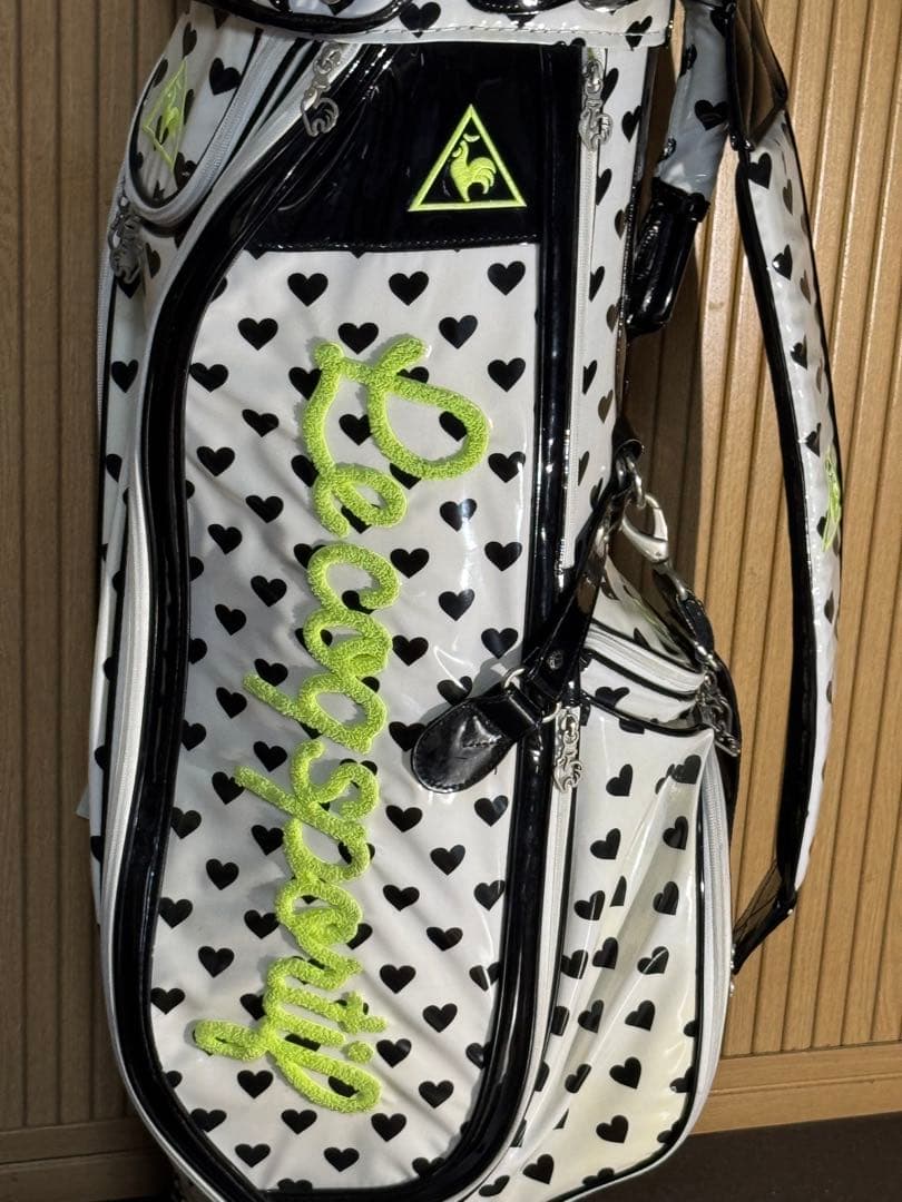 ゆみこ　　ゴルフ　レディース　メンズ　エナメル　キャディバック