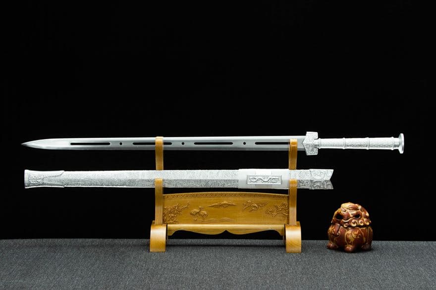 古兵器 武具　刀装具　日本刀　模造刀 居合刀 氷魄-怪物漢剣