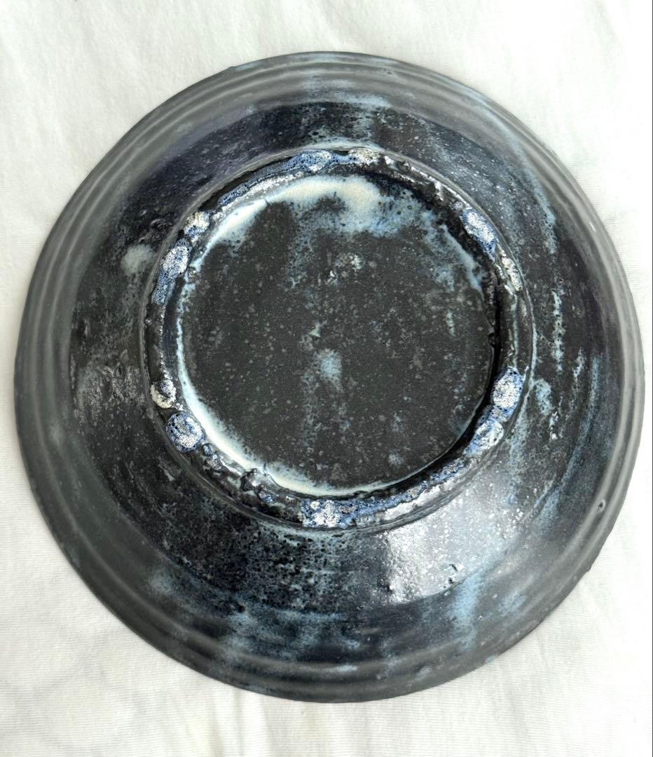 小野哲平 呉須 希少 七寸鉢 未使用品