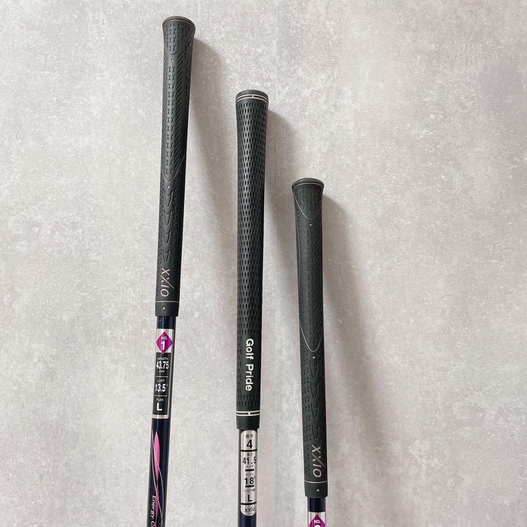 XXIO ゼクシオ レディース ウッド 3本セット FLEX L MP600