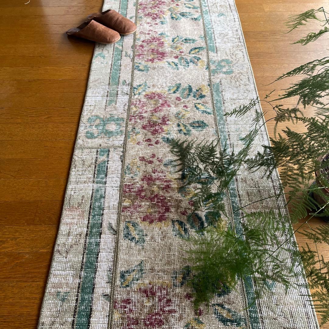 トルコヴィンテージラグNo.93 ランナーラグ