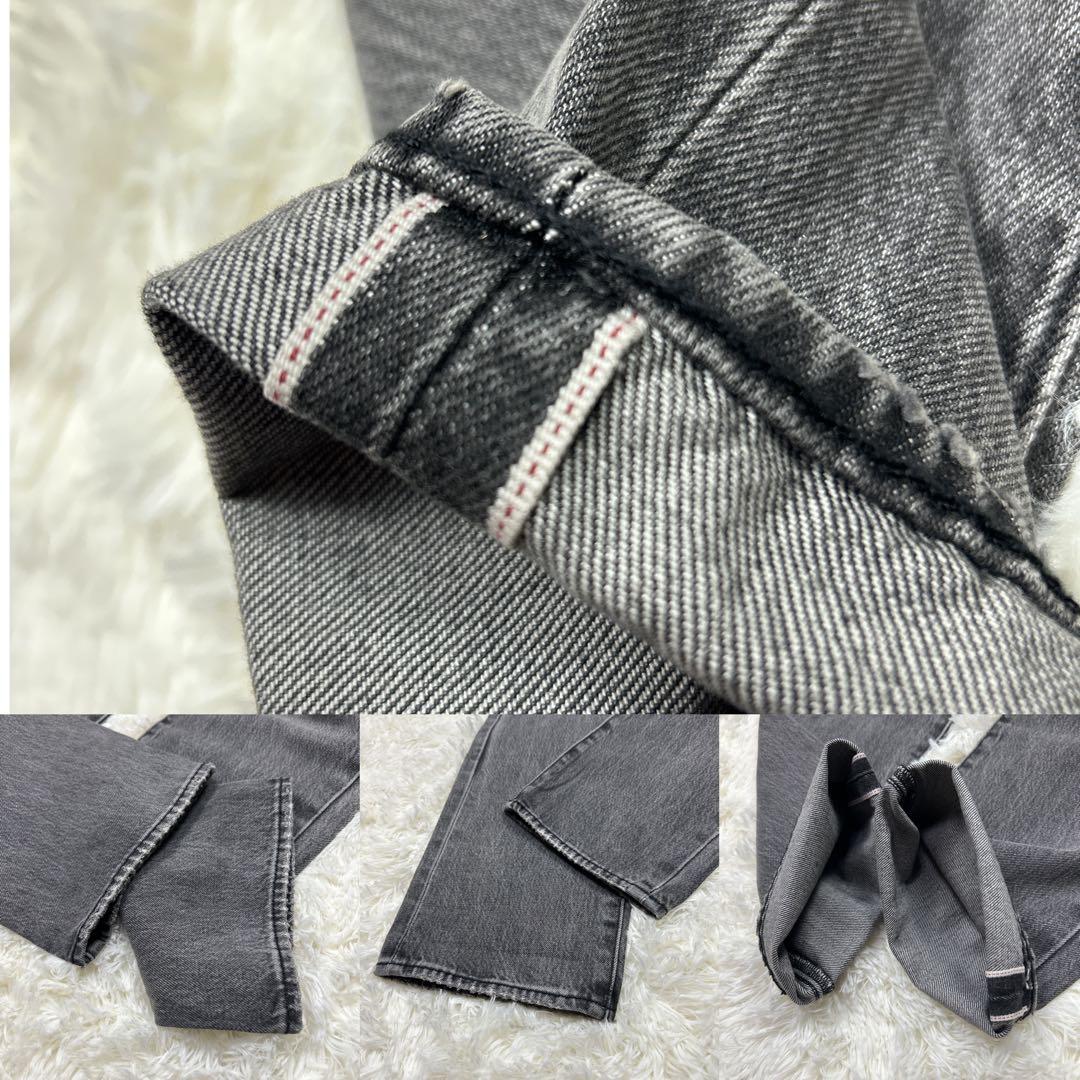 新品　リーバイス　501 ブラック　先染め　セルビッジ　赤耳　ビッグEモデル