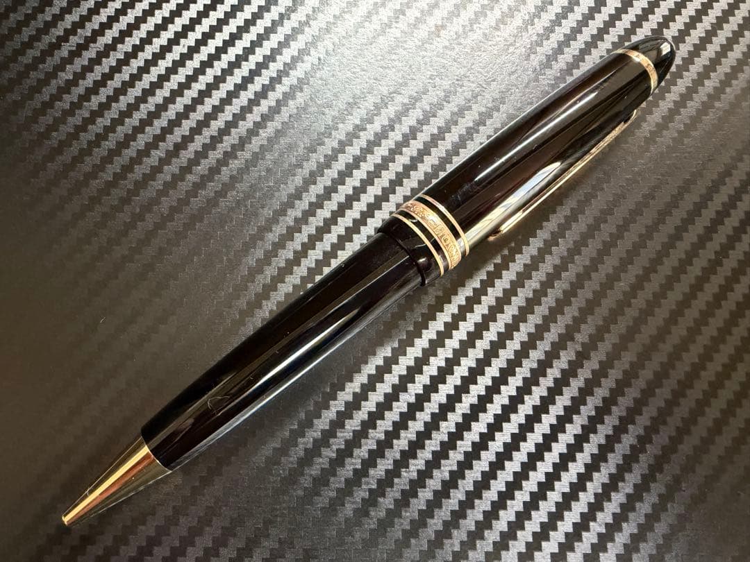 未使用に近い モンブラン マイスターシュテュック 161 ボールペン ブラック