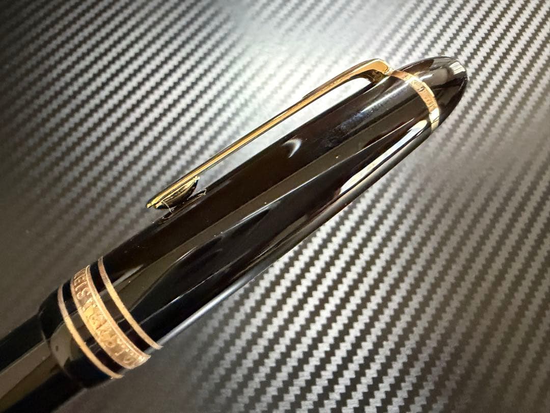 未使用に近い モンブラン マイスターシュテュック 161 ボールペン ブラック