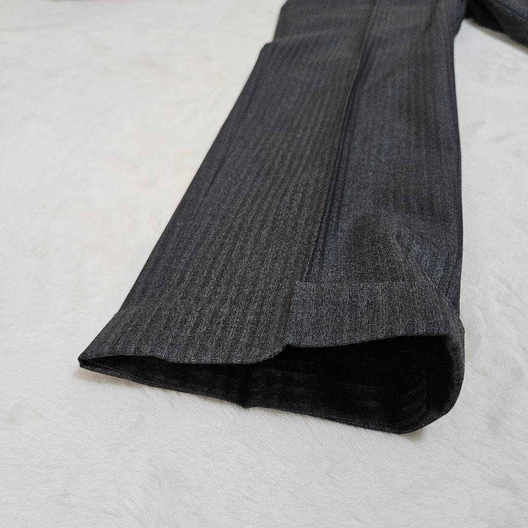 ✨極美品 タケオキクチ スーツ セットアップ グレー ストライプ ウール 3