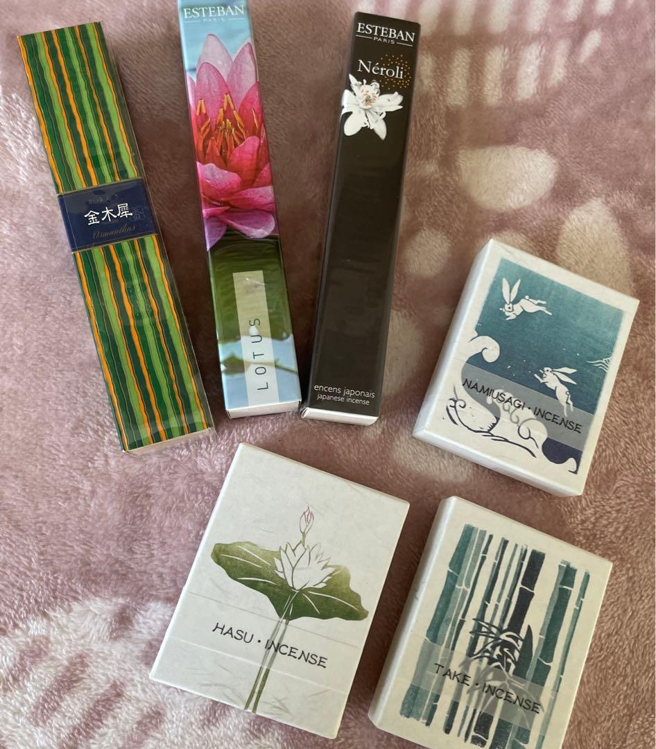 ESTEBAN 香彩堂　松栄堂　お香10点セット
