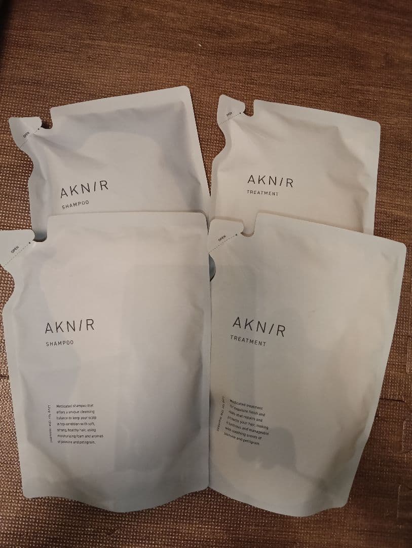 AKNIR シャンプー トリートメントリフィル2セット 　新品未使用