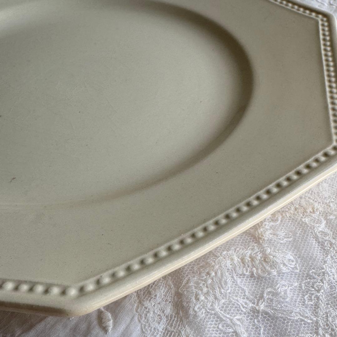 フランスアンティーク　サルグミンヌ　オクトゴナル　ディナープレート