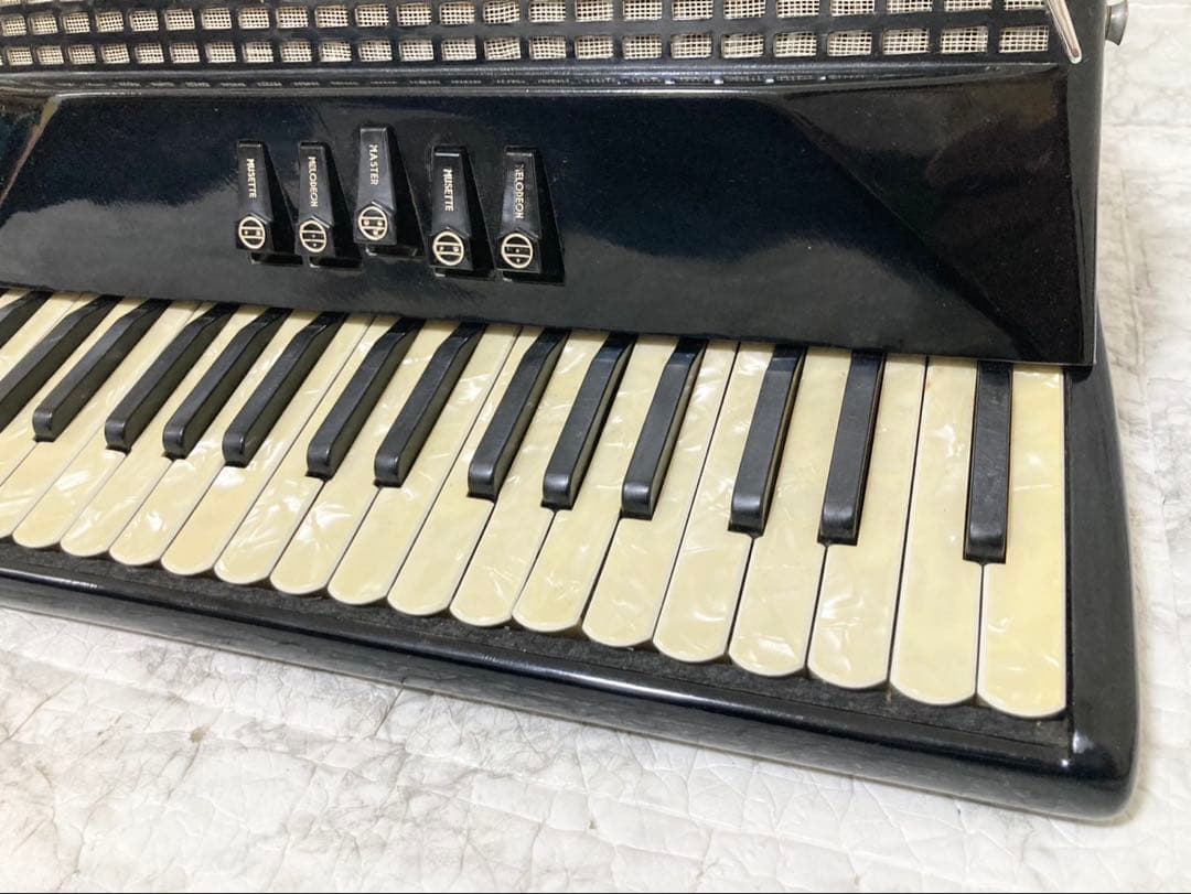 【音出し確認済 蛇腹良好】EXCELSIOR アコーディオン Mod.303/S