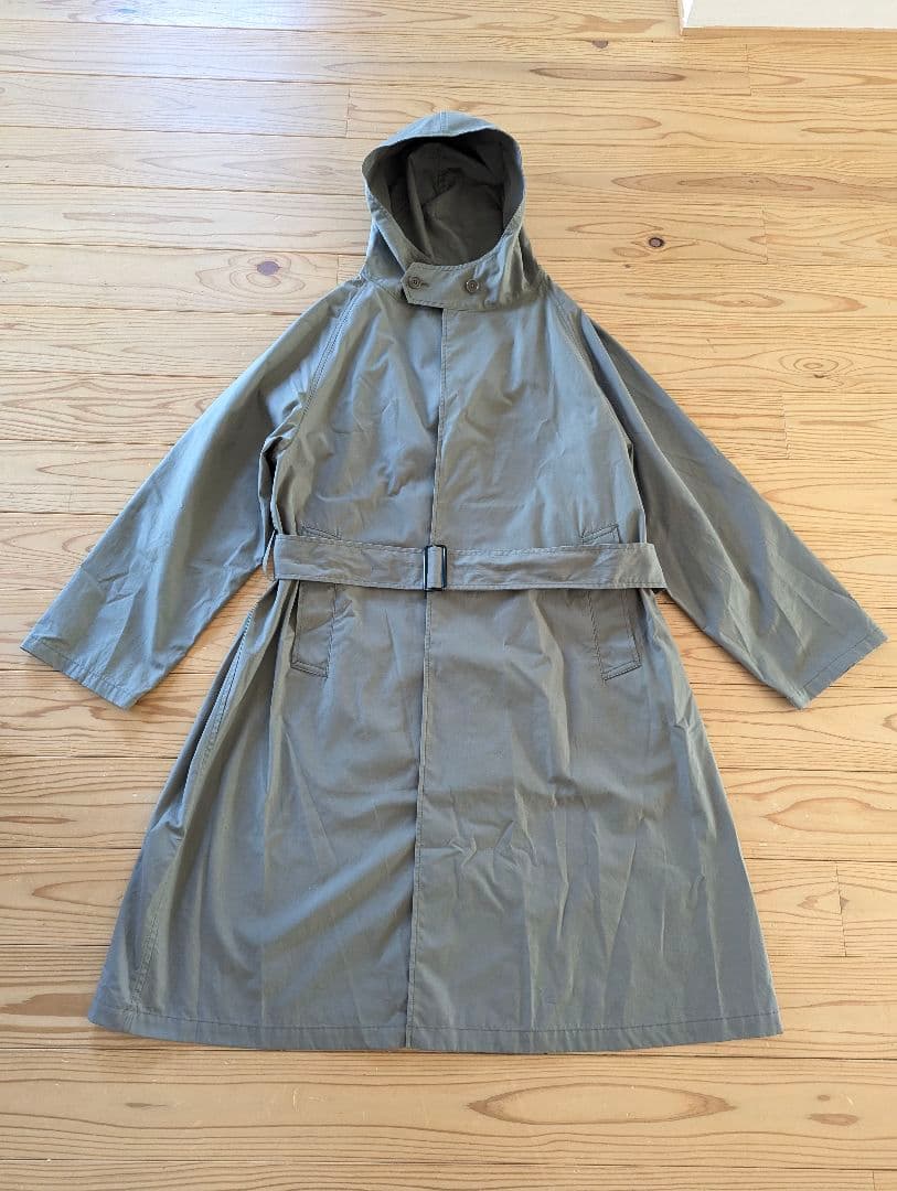 美品！キャプテンサンシャイン 薄手モッズコート メンズM程度