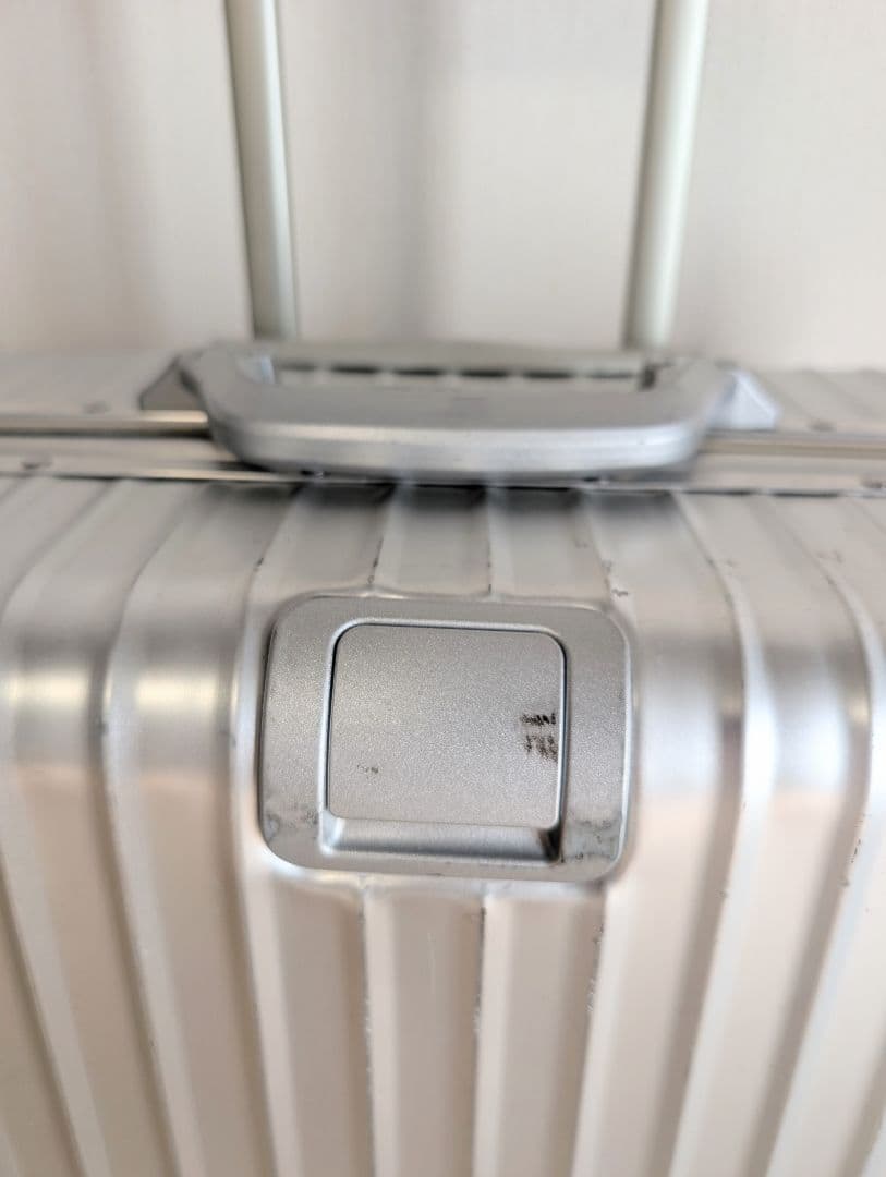 【良品】RIMOWA TOPAS シリーズ 104L 青ロゴ ホイール新品 4輪