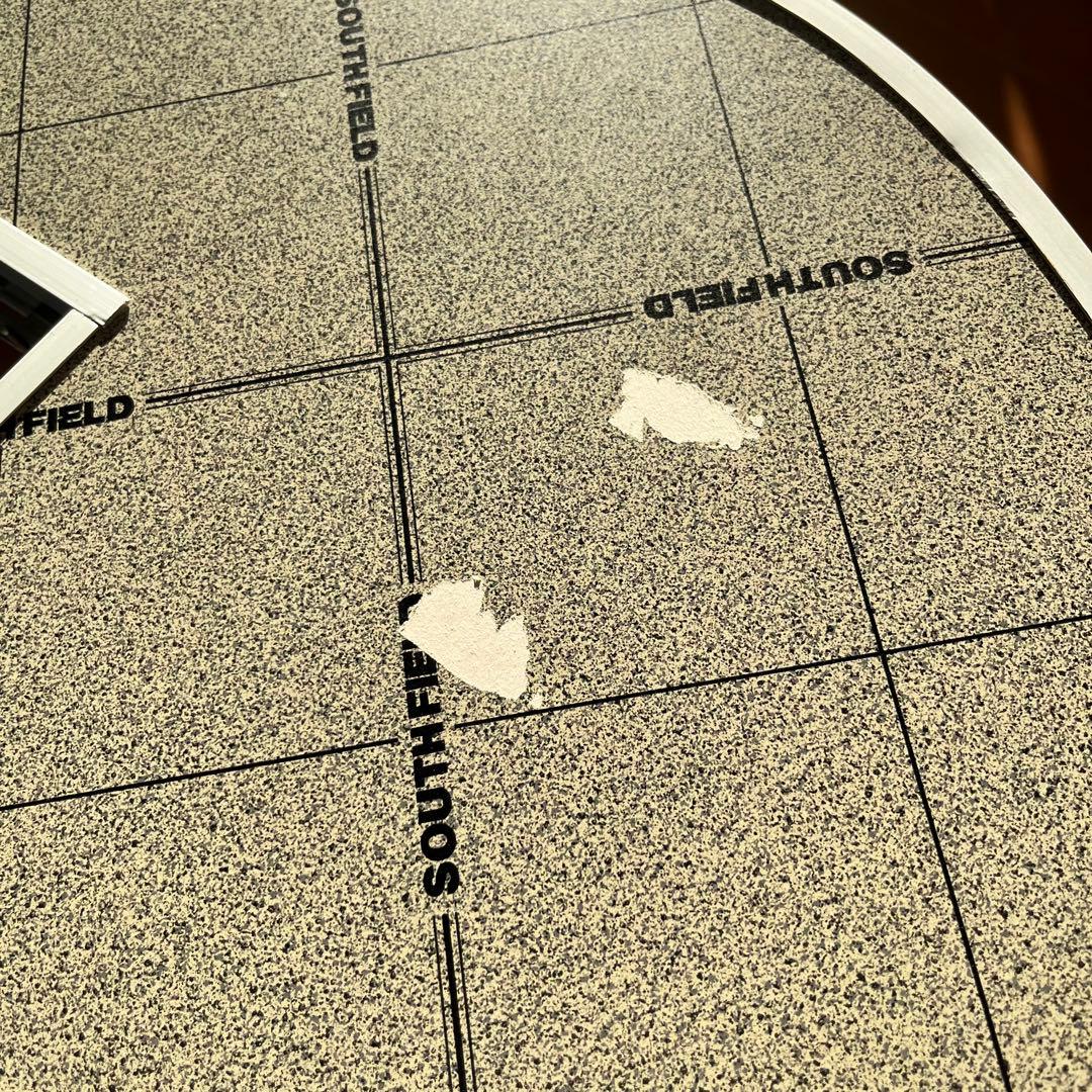 SOUTH FIELD 折りたたみBBQテーブル 125×80cm 焚き火台対応