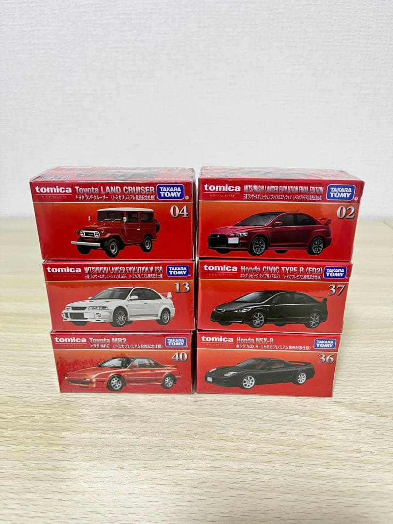 トミカ ミニカーセット 6台