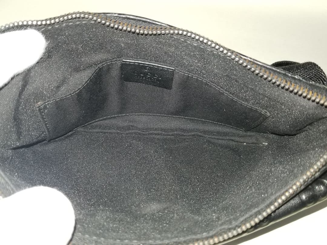 グッチ ブラウン グッチッシマ ベルトバッグ ブラック